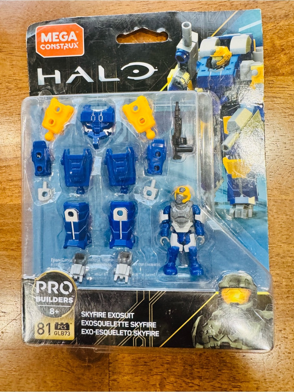 Mega Construx Halo Blue Skyfire Exosuits Figure NIB